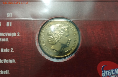 1 доллар 2012г. Австралия победитель футбольной лиги до 7.08 - IMG_20230803_224150