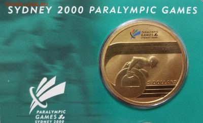 5 долларов 2000г. Австралия паралимпийские игры до 7.08 - IMG_20230804_081817