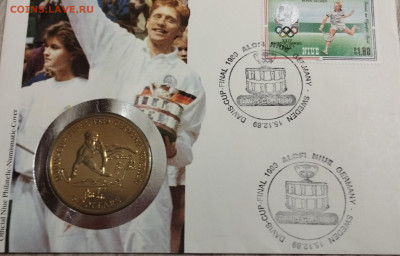 5 долларов 1989г. Ниуэ теннис кубок Дэвиса до 8.08 - IMG_20230805_095007