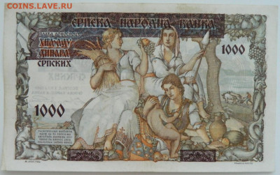 Сербия 1000 динаров 1941 г. до 10.08.23 - DSCN4916.JPG