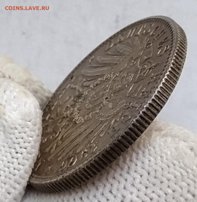Германия (Баден) 2 марки 1906 Золотая свадьба до 13.08 22.00 - ба4