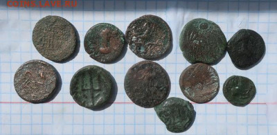 29 медных античных монет чисто исторической ценности - 2