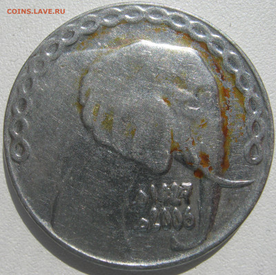 Алжир 5 динаров 2006 слон, нумидийская мозаика до 11.8. 22:0 - IMG_6161.JPG