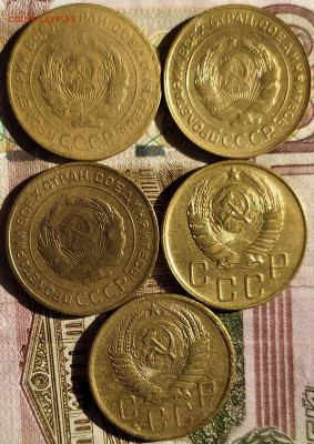 5 коп 1928-30(2шт)-46-56гг. до 15.08.23. 22-00 Мск - 5 коп (4)