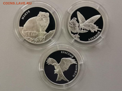 2р 2016 Крас книга. Манул, Алкиной, Коршун, Ag925, до 17.08 - X КК 2016-1