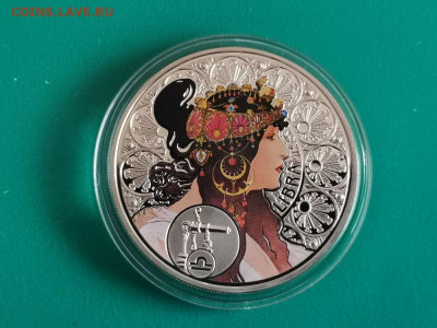 1 доллар 2011 Ниуэ, Зодиак А.Мухи, Весы, Ag925, до 17.08 - Я Муха-Весы-1