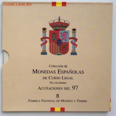 Годовой набор Испания 1997 500 200 100 50 25 10 5 1 песет - godovoj_nabor_ispanija_1997_500_200_100_50_25_10_5_1_peset_8sht_buklet_bunc (1)