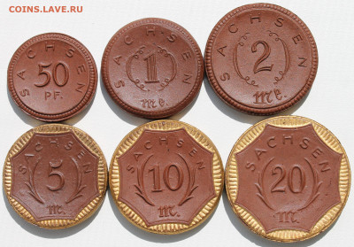 Германия Саксония нотгельды 50 пфен., 1,2,5,10,20 марок 1921 - IMG_0845.JPG