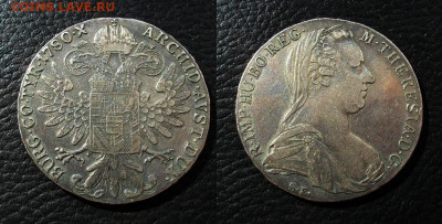 Талер 1780г Мария Терезия - талер 1780