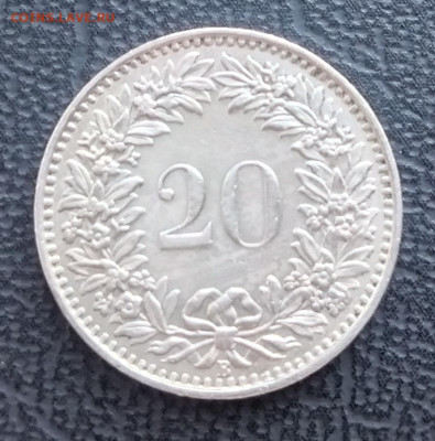 Швейцария 20 раппен 1943 до 17.08.23 в 22.00 мск - IMG_20230813_183230