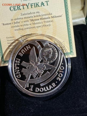 1 Доллар  НИУЭ 2010  История любви Ромео и Джульетта до 23.0 - FR4ADnKvX1c