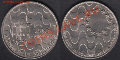 Португалия 200 эскудо 1992 до 27.12.2011 21-30 - Португалия 200 эскудо 1992