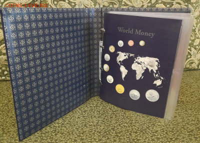 Альбом World Money c 16 странами в банк запайках с сертами - 20230819_111828