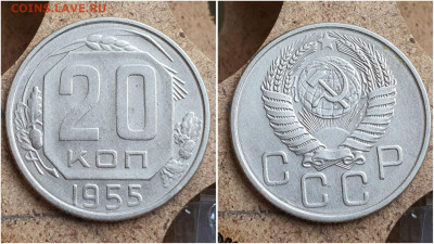 20 копеек 1955 год. До 25.08 - IMG_20230621_121053