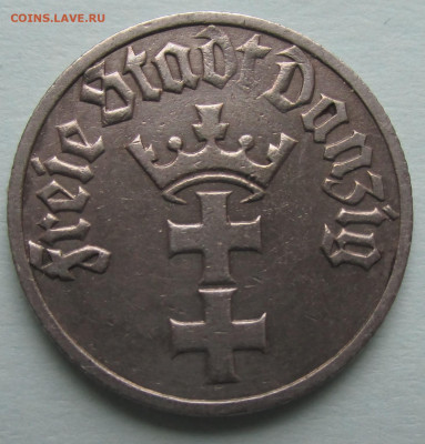 2 гульдена Данциг 1932 года 22-00 28.08.2023 - данциг 1932 а