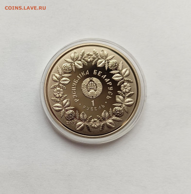 Беларусь 1 рубль 2009 Соломоплетение до 2.09.23 - соломоплетение