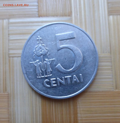Литва, 5 центов 1991 г. - P1060605.JPG