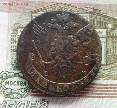 5 копеек 1764 ем. До 03.09.23 в 22.00 - 20230829_130313