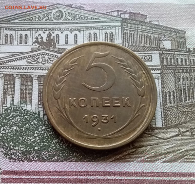 5 копеек 1931. До 03.09.23 в 22.00 - 20230830_111326