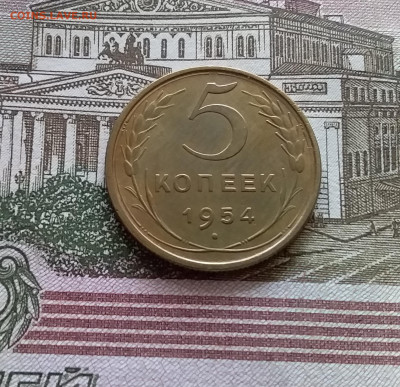5 копеек 1954. До 03.09.23 в 22.00 - 20230830_113256