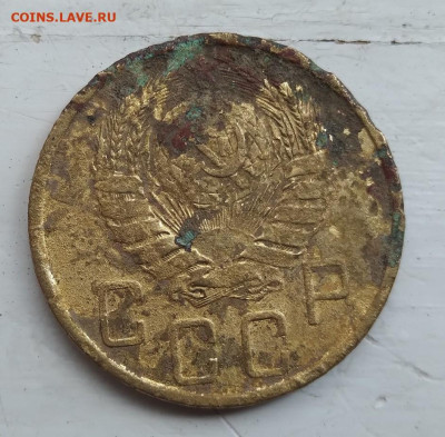 5 копеек 1939 г. с рубля - пятак аверс8