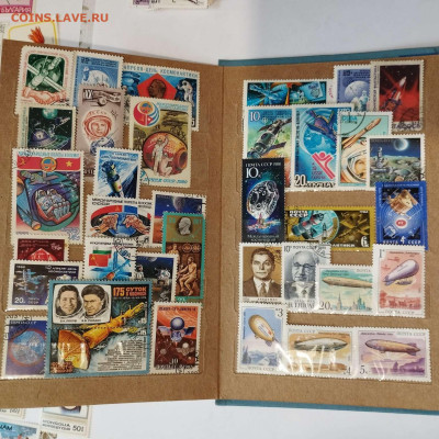 Российские марки с альбомом, Космос, Цветы, до 03.09.23г. - IMG_20230829_155014_thumb