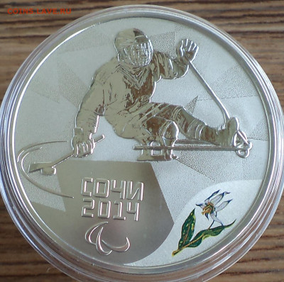 3 рубля 2014 г. Сочи следж хоккей, до 06.09.2023 г. в 22.00 - 2014 3 сочи следж хоккей