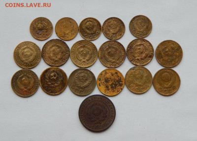 18 монет по 1 и 2  копейки 1924-1957г. - DSCN6938.JPG