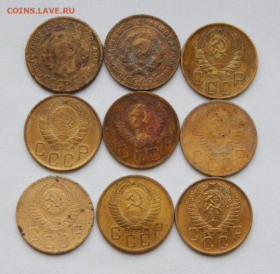 9 монет по 5 копеек 1930-1957г. - DSCN6956.JPG