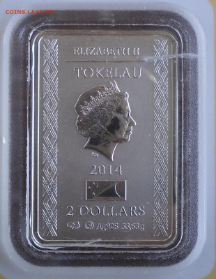 Токелау 2 доллара 2014 г. хохлома,до 07.09.2023 г. в 22.00 п - Токелау 2 доллара 2014 хохлома3