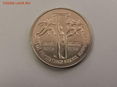 2 злотых Польша 1995 100 лет Олимпийским играм, до 08.09 - 1995 100лет ОИ-1
