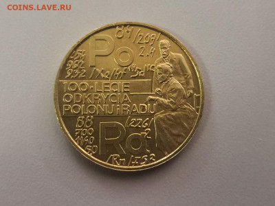 2 злотых Польша 1998 Полоний и радий, до 08.09 - 1998 Полоний и радий-1