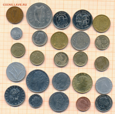 монеты разные от 1 шт., до ухода в архив - 4а 86 110 001