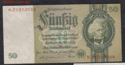 Германия 1933 50 марок до 09 09 - 37