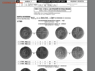 5 Копеек 1730 МД Помогите определить? - image
