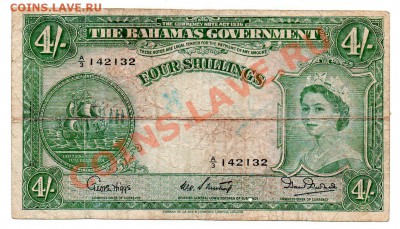 Багамы 4 шиллинга 1953 до 29.12 в 21.00 М - img033