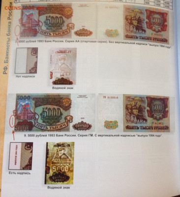 Вопрос о бонах 1993(94). Различияв водяных знаках. - image