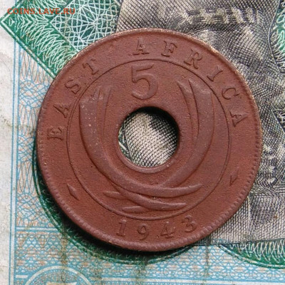 Восточная Британская Африка 5 центов 1943  до 14.09.2023 - IMG_20230910_041549