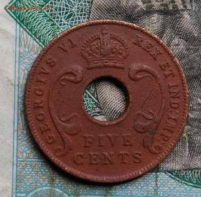 Восточная Британская Африка 5 центов 1943  до 14.09.2023 - IMG_20230910_041604