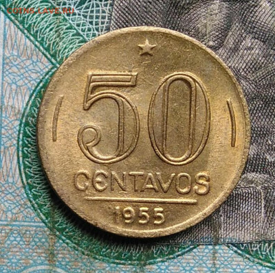 Бразилия 50 сентаво 1955 года до 14.09.2023 - IMG_20230910_034627