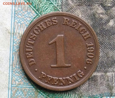 Германия 1 пфенниг 1906 года до 14.09.2023 - IMG_20230911_182606