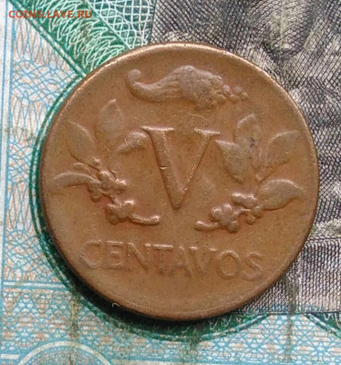 Колумбия 5 сентаво 196 года до 14.09.2023 - IMG_20230911_183454