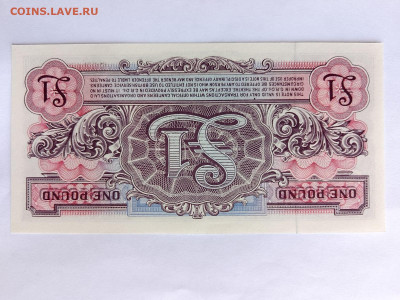 Великобритания 1фунт(2 серия) 1948 год до 15,09,23 по МСК 22 - 1ф4