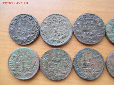 Денга 1730-1751.  10 монет из комплекса.  16.09 - IMG_0915.JPG