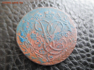 2 копейки 1758 верхняя бандероль. Гурт Екатерининского - IMG_0943.JPG