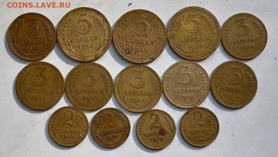 до 1961 года подборка монет, до 21,09,23г. - 1694769816478