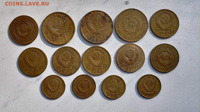 до 1961 года подборка монет, до 21,09,23г. - 1694769786043