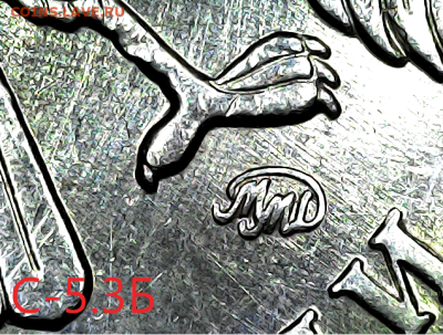 5 руб 2009м.Старый тип. Вся линейка. - с-5.3Б