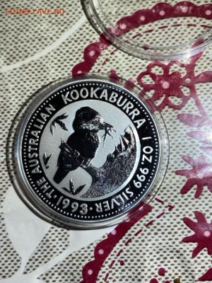 1 Доллар  Австралия 1993  Кукабарра до 25.09 - 894RrZns3vg