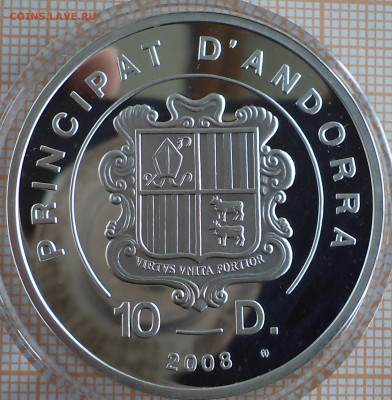 Андорра 10 д 2008 г., кайтсерфинг, до 26.09.2023 г. в 22.00 - Андорра 10 динеров 2008
